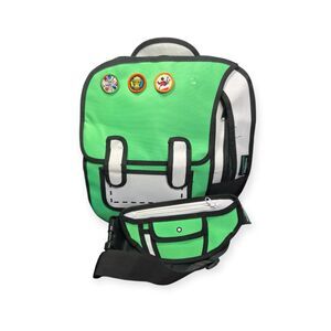 SDCC 2023 Exclusive Hulu Animayhem 2D Cartoon Animated Backpack w/ Pouch